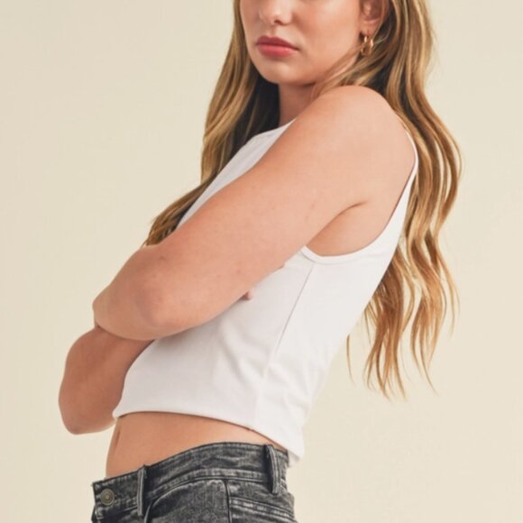 Rodi Tank Top in White - Picture 2 of 2